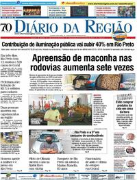 Capa do jornal Diário da Região 22/12/2020