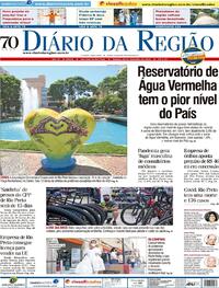 Capa do jornal Diário da Região 28/11/2020