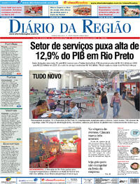 Capa do jornal Diário da Região 16/12/2023