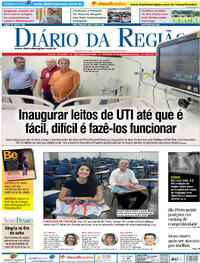 Capa do jornal Diário da Região 17/12/2023