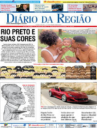 Capa do jornal Diário da Região 23/12/2023