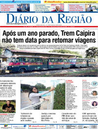 Capa do jornal Diário da Região 09/01/2024