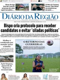 Capa do jornal Diário da Região 11/04/2024