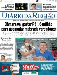 Capa do jornal Diário da Região 17/04/2024