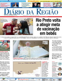 Capa do jornal Diário da Região 25/01/2024