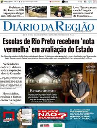 Capa do jornal Diário da Região 29/05/2024