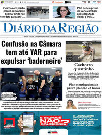 Capa do jornal Diário da Região 04/06/2025