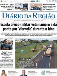 Capa do jornal Diário da Região 06/05/2025
