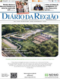 Capa do jornal Diário da Região 14/09/2025