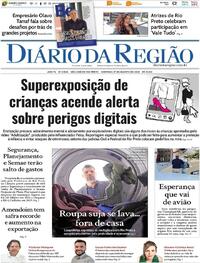 Capa do jornal Diário da Região 17/08/2025