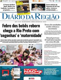 Capa Diário da Região 18/05/2025