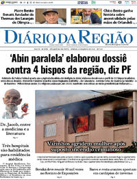 Capa do jornal Diário da Região 21/06/2025