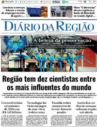 Capa do jornal Diário da Região 30/09/2025