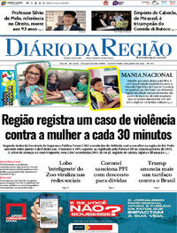 Capa Jornal Diário da Região