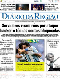 Capa Diário da Região 04/07/2026