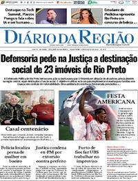Capa Diário da Região 04/08/2026