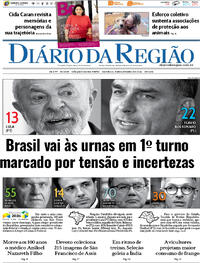 Capa Jornal Diário da Região