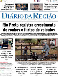 Capa Diário da Região 06/08/2026