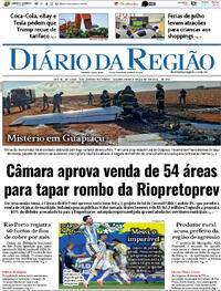 Capa Diário da Região 08/07/2026