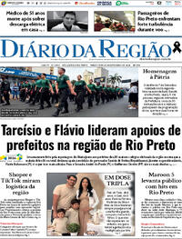 Capa Diário da Região 08/09/2026