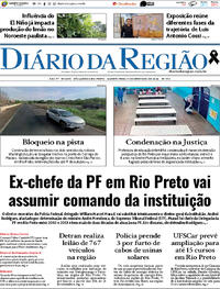 Capa Jornal Diário da Região