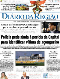 Capa Diário da Região 12/08/2026