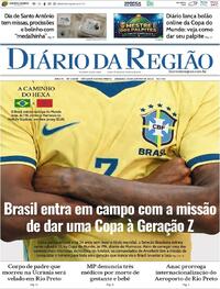 Capa Jornal Diário da Região