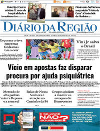 Capa Jornal Diário da Região