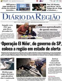 Capa Jornal Diário da Região
