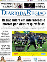 Capa Jornal Diário da Região