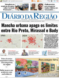 Capa do jornal Diário da Região 17/05/2026