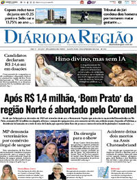 Capa Jornal Diário da Região