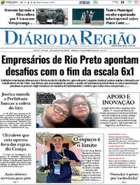 Capa Jornal Diário da Região