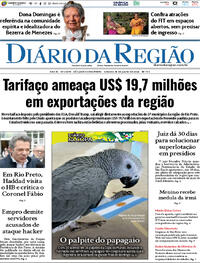 Capa Diário da Região 18/07/2026