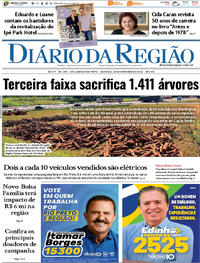 Capa Jornal Diário da Região