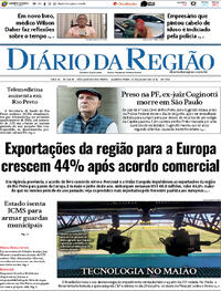 Capa Diário da Região 22/07/2026