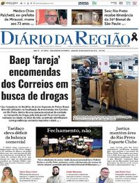 Capa Diário da Região 22/08/2026