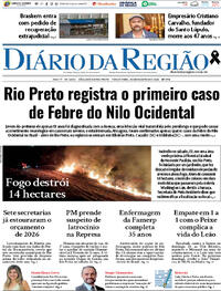 Capa Jornal Diário da Região