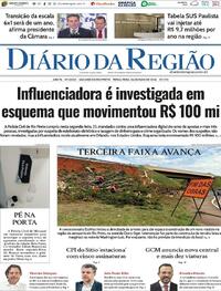 Capa do jornal Diário da Região 26/05/2026