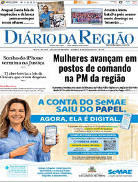 Capa Diário da Região 26/07/2026