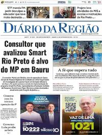 Capa do jornal Diário da Região 26/09/2026