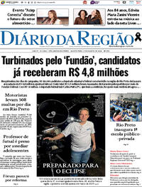 Capa Diário da Região 27/08/2026