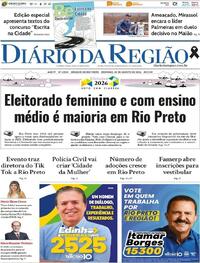 Capa Jornal Diário da Região