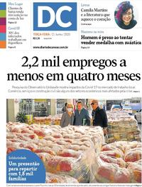 Capa do jornal Diário de Canoas 02/06/2020