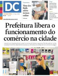 Capa do jornal Diário de Canoas 04/05/2020