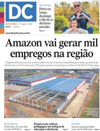 Capa do jornal Diário de Canoas 07/08/2020