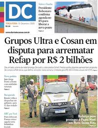 Capa do jornal Diário de Canoas 08/12/2020