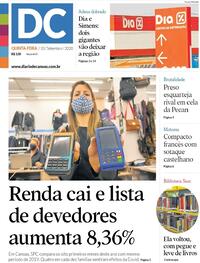 Capa do jornal Diário de Canoas 10/09/2020
