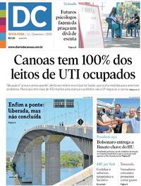 Capa do jornal Diário de Canoas 11/12/2020