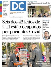 Capa do jornal Diário de Canoas 12/05/2020